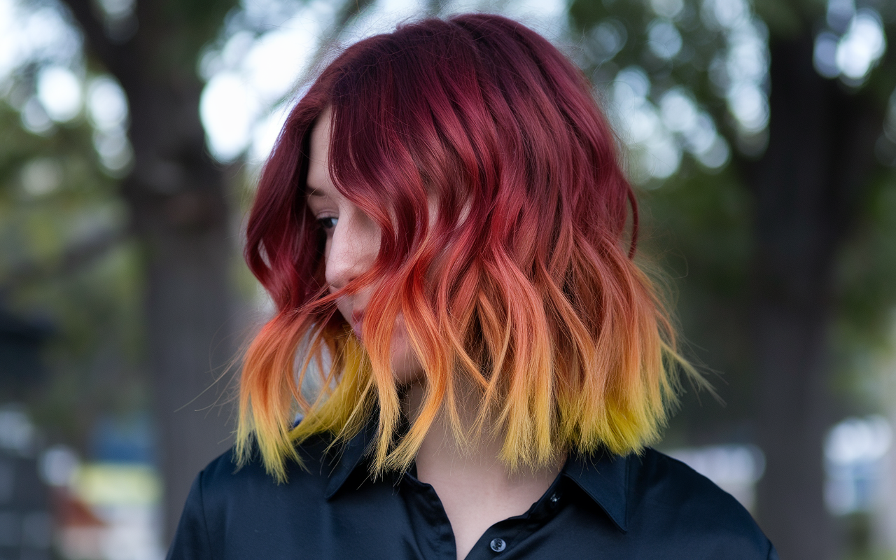 4. Sunset Ombre