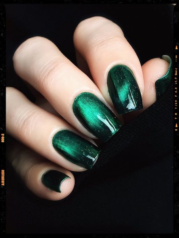 2. Emerald Green Velvet