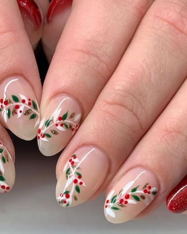 6. Minimalist Holly Accents