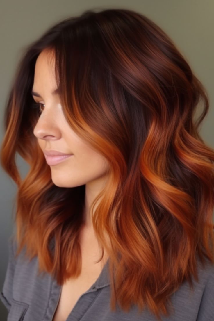 Amber Glow Ombre