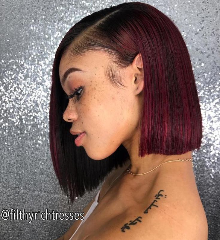 Asymmetrical Blunt Bob