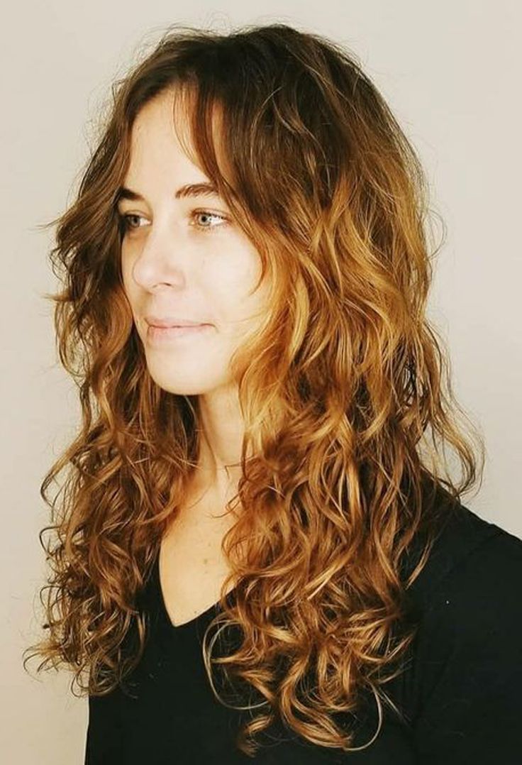 Curly Layered Cut