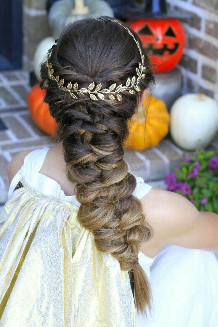 Grecian Goddess Braids