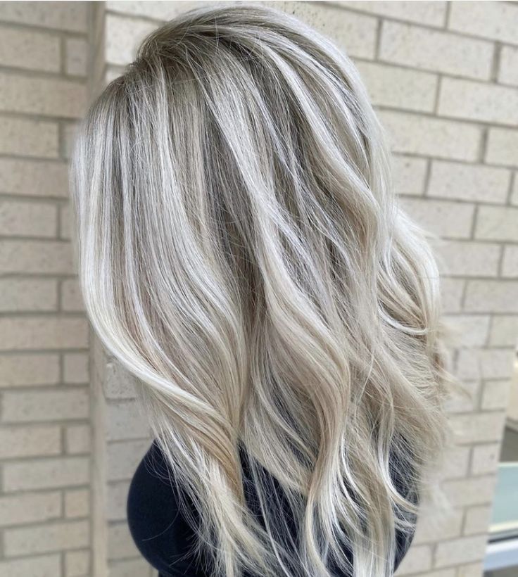 Icy Blonde Balayage