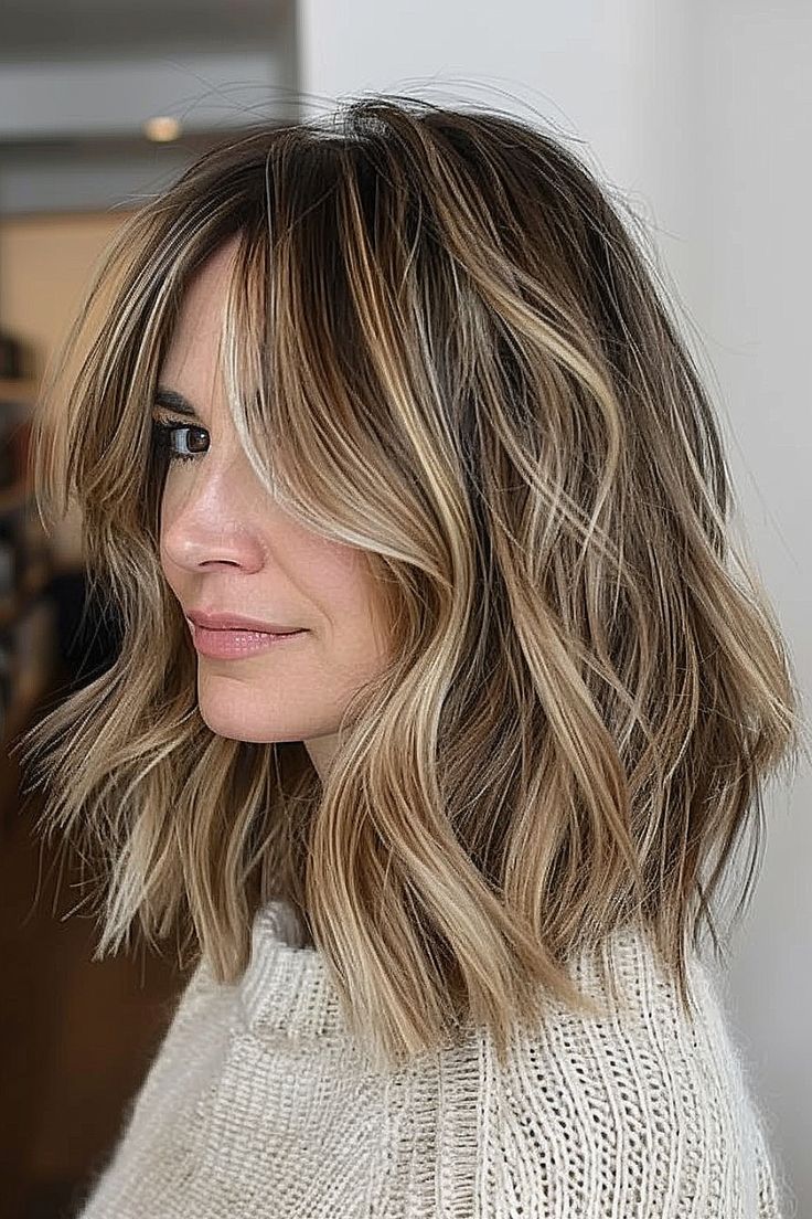 Messy Textured Lob