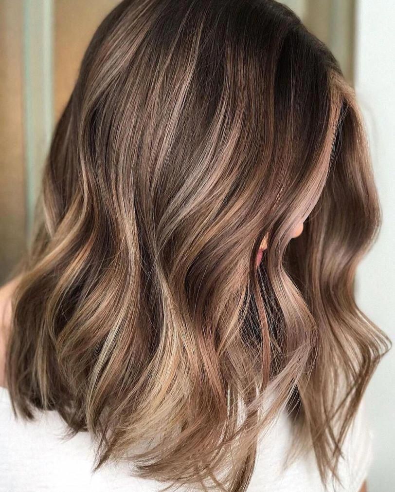 Natural Brown Balayage for Subtle Elegance