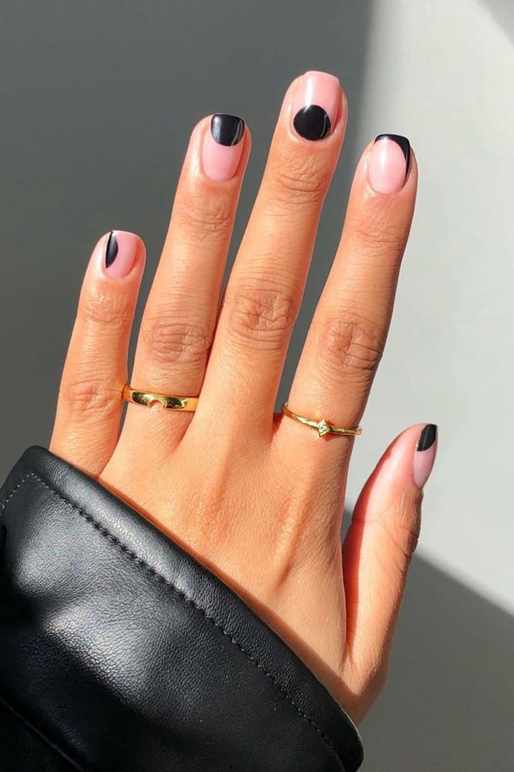 Negative Space Nails