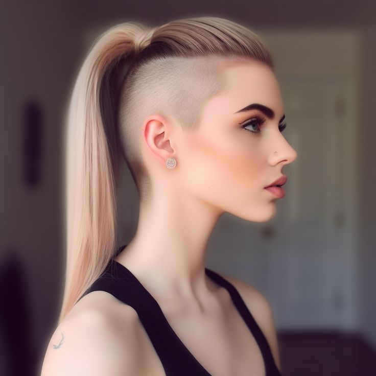 Ponytail with Undercut