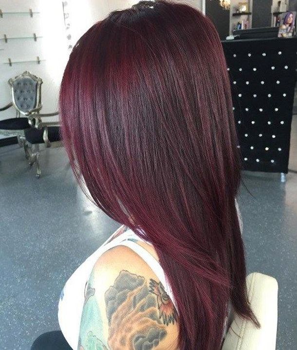 Rich Mahogany Highlights