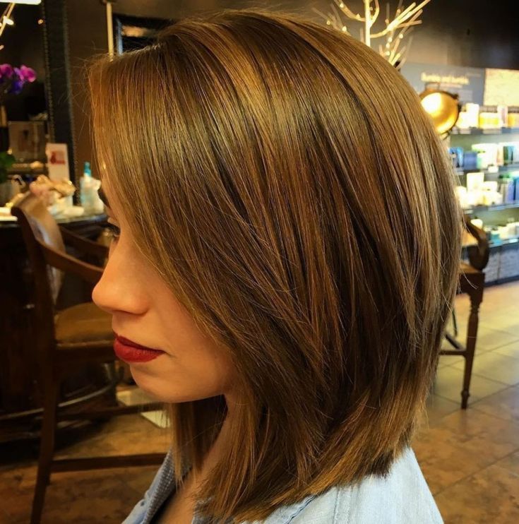 Sleek Layered Bob