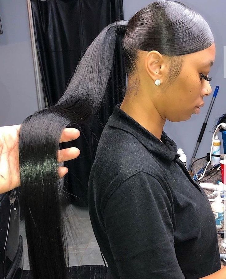 Sleek Ponytail