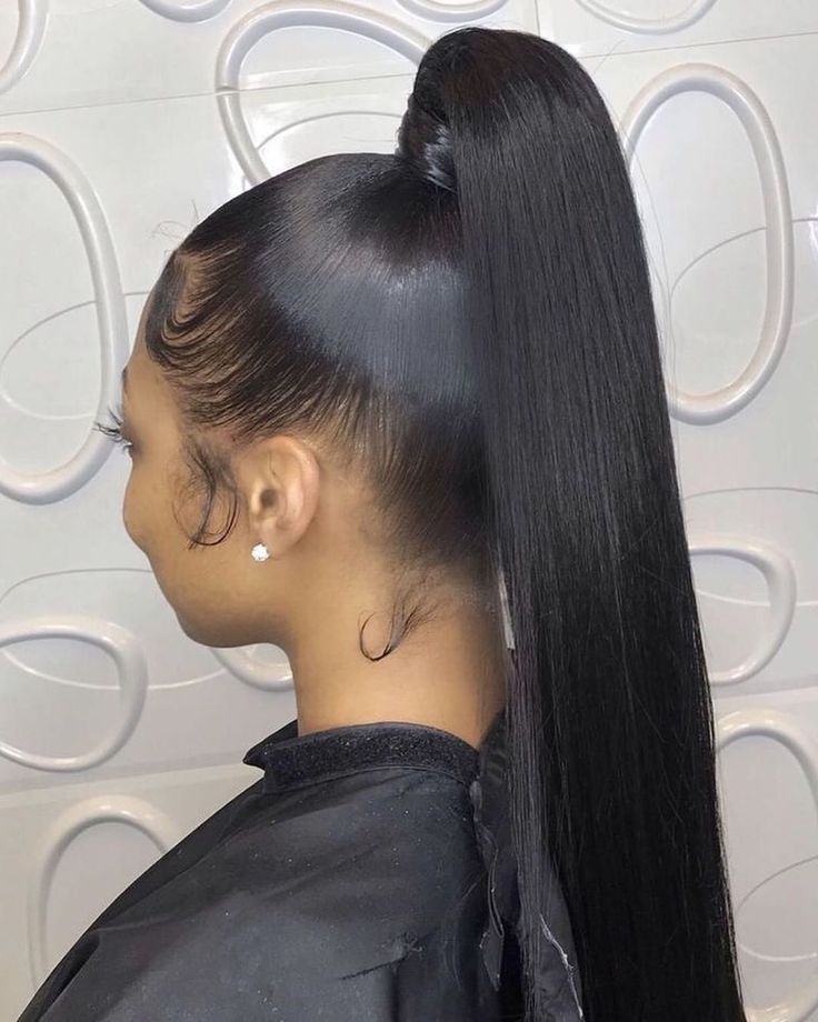 Sleek Ponytail