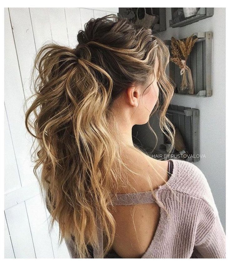 Textured Ponytail