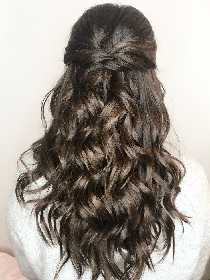 Twisted Half-Updo