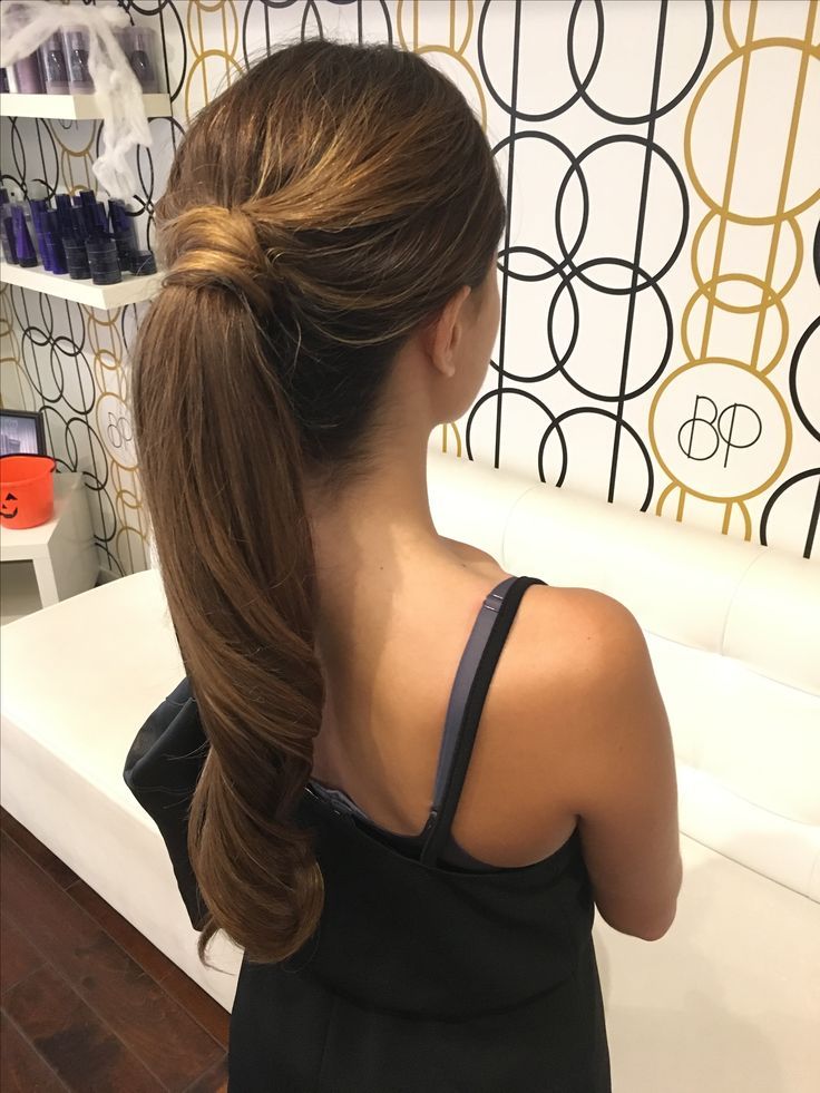 Wrapped Ponytail