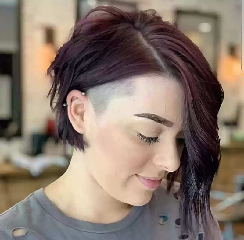 Asymmetrical Undercut