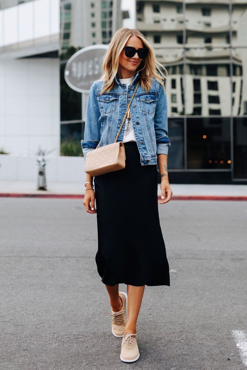 Casual Chic with Denim Jacket