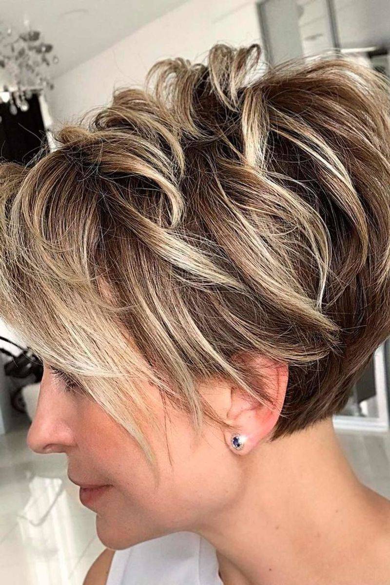 Layered Pixie Cut