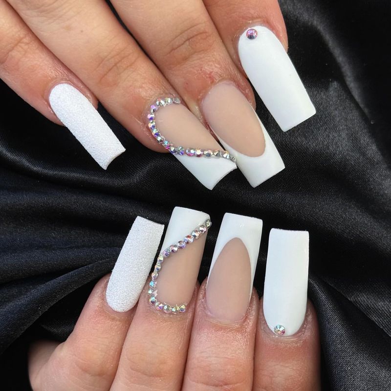 Matte White Elegance